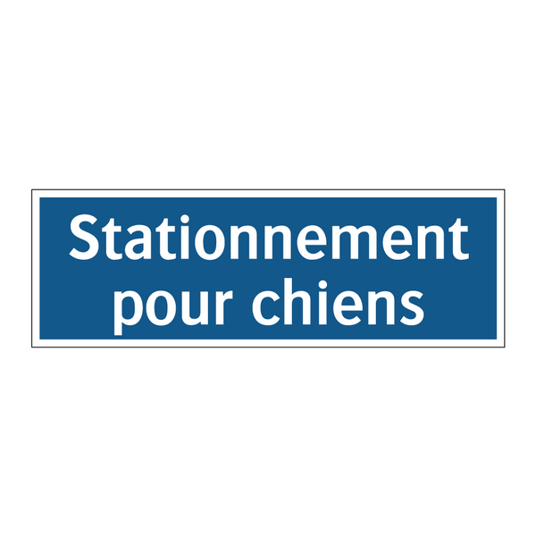 Stationnement pour chiens