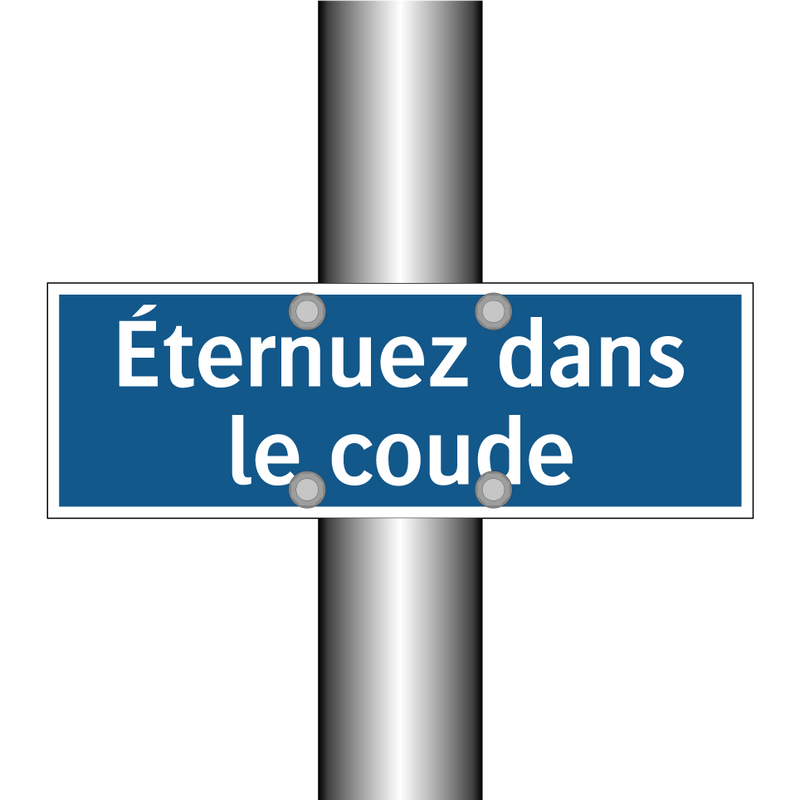 Éternuez dans le coude