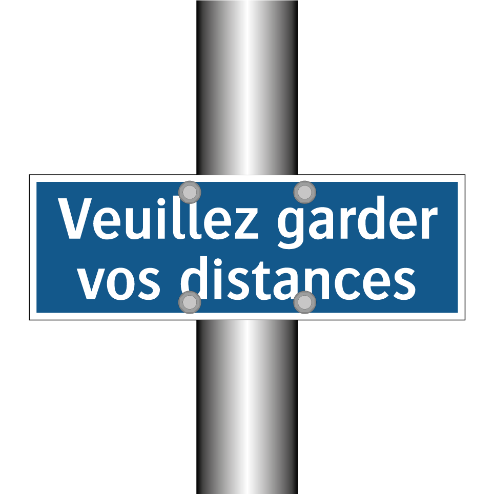 Veuillez garder vos distances