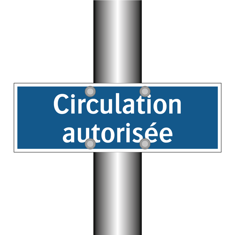 Circulation autorisée