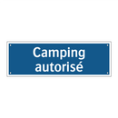 Camping autorisé