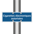 Cigarettes électroniques autorisées