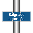 Baignade autorisée