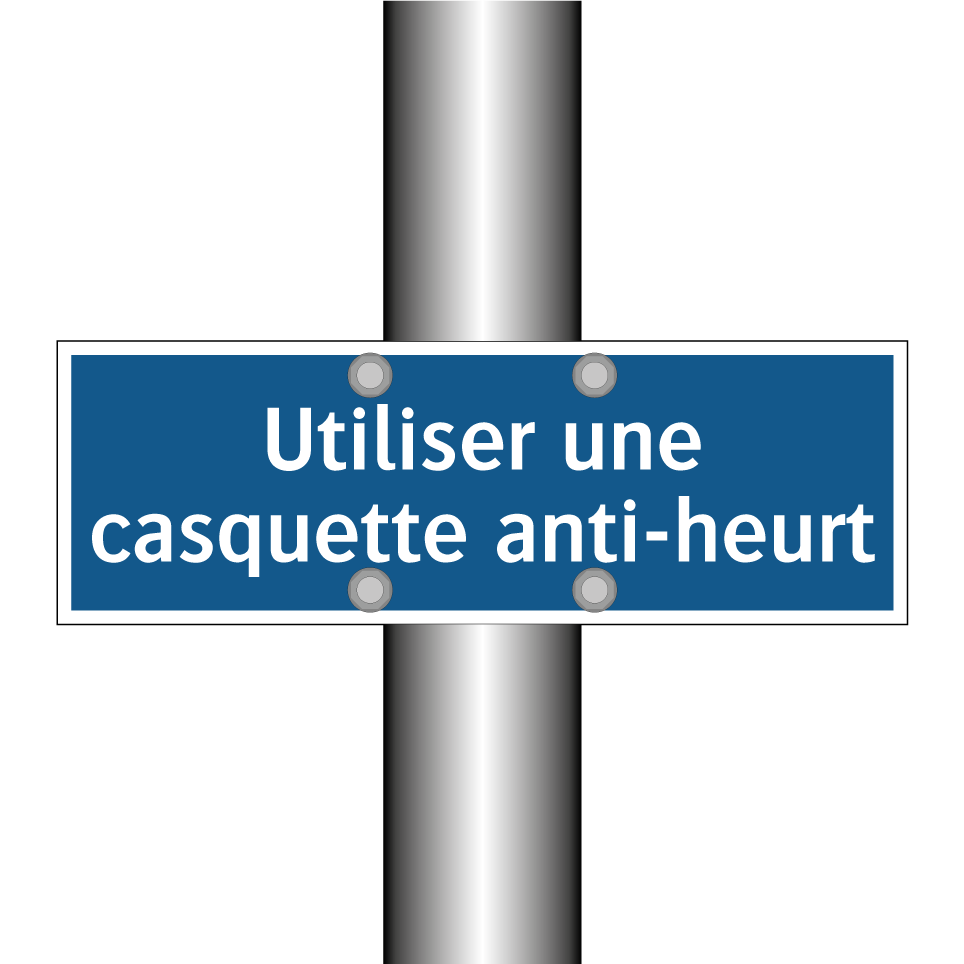 Utiliser une casquette anti-heurt