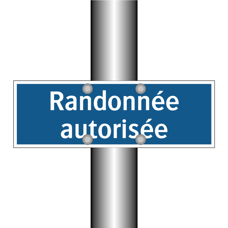 Randonnée autorisée