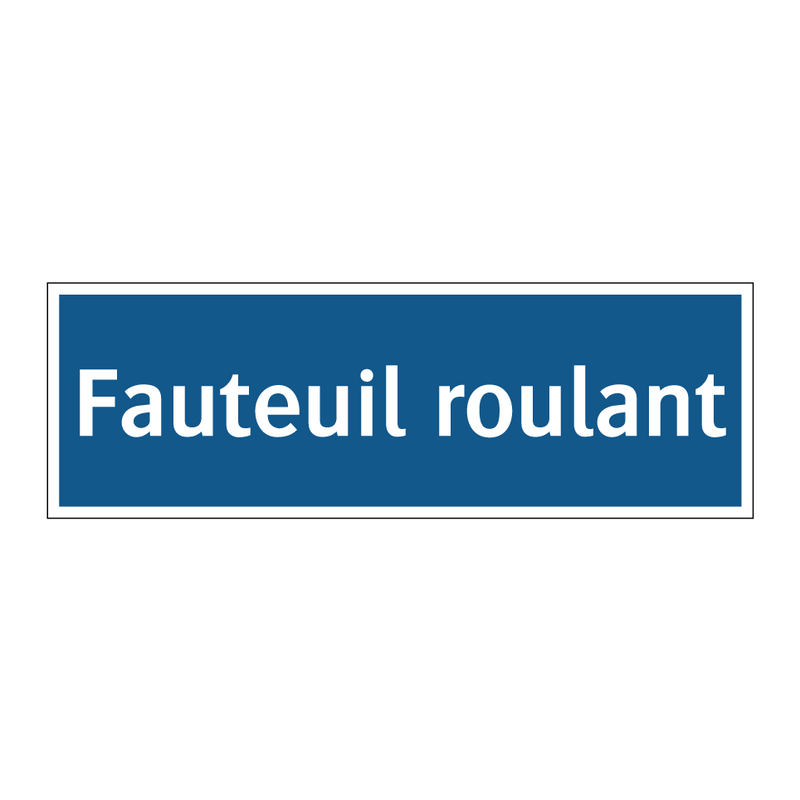 Fauteuil roulant