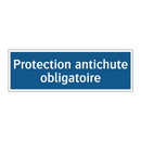Protection antichute obligatoire