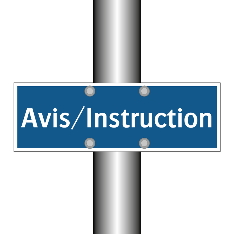 Avis/Instruction