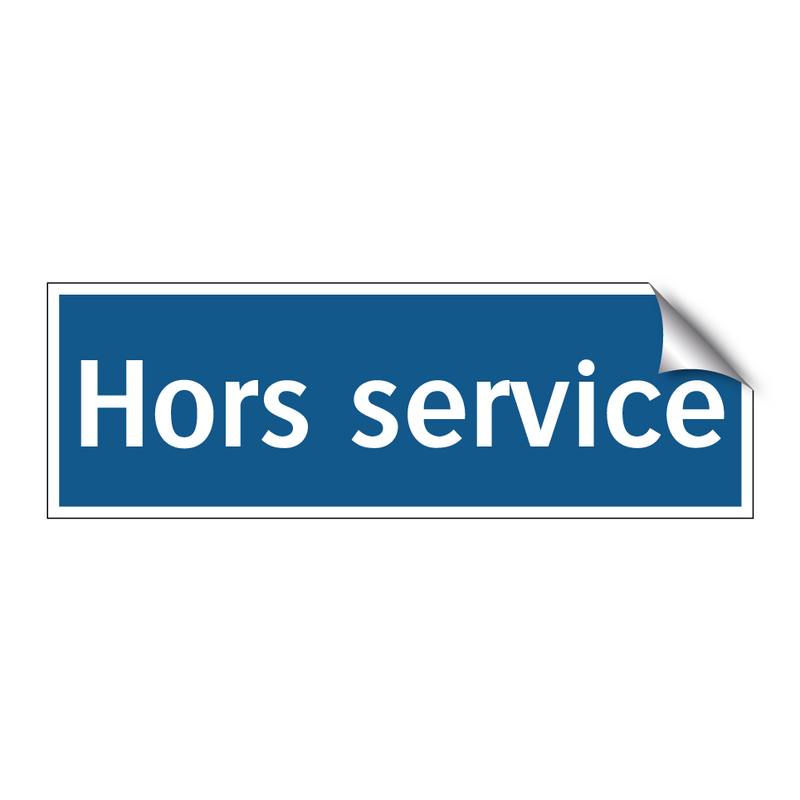 Hors service