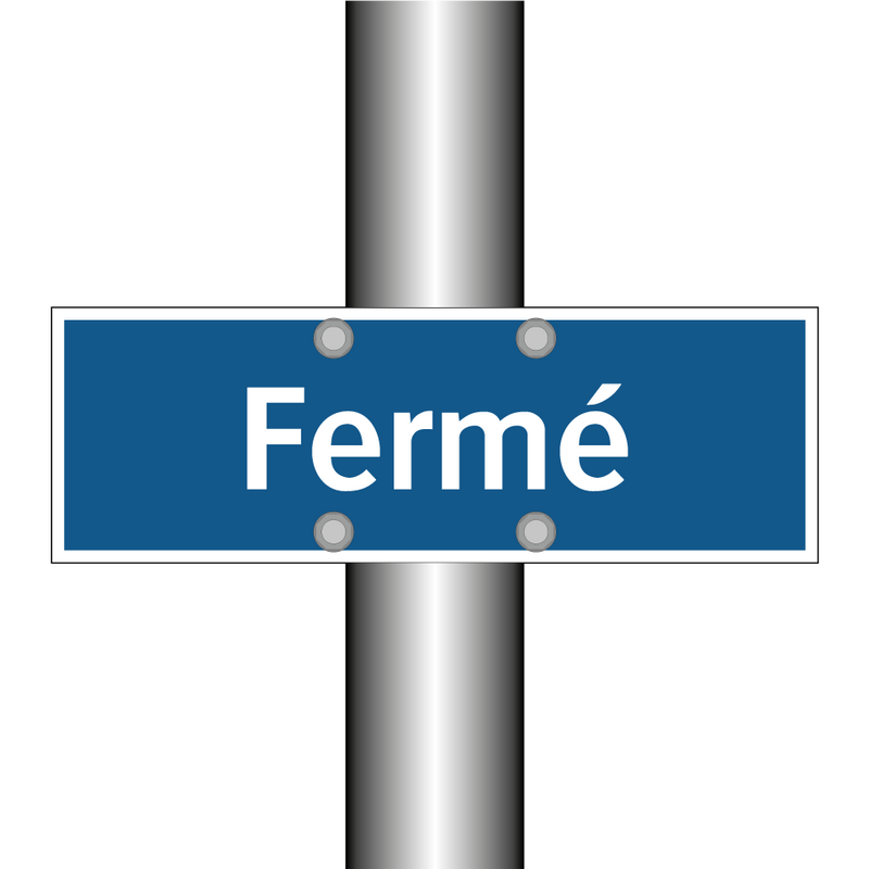 Fermé