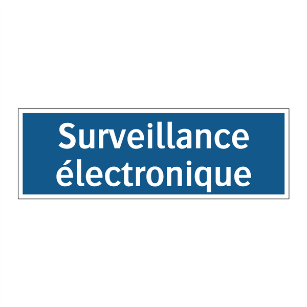 Surveillance électronique