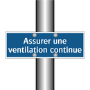 Assurer une ventilation continue