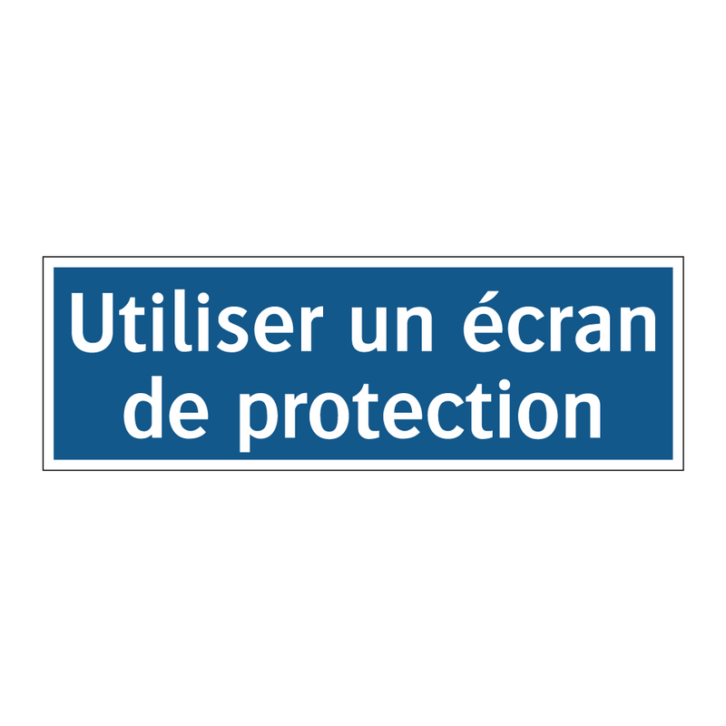 Utiliser un écran de protection
