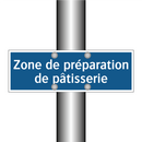 Zone de préparation de pâtisserie