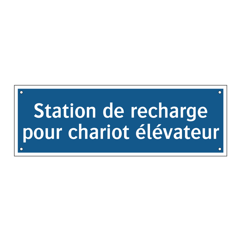 Station de recharge pour chariot élévateur