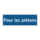 Pour les piétons