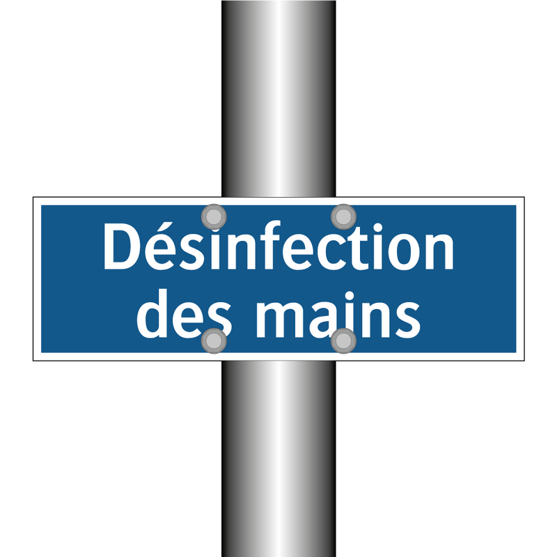 Désinfection des mains