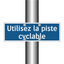 Utilisez la piste cyclable