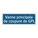 Vanne principale de coupure de GPL