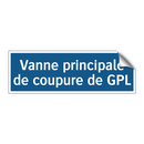 Vanne principale de coupure de GPL