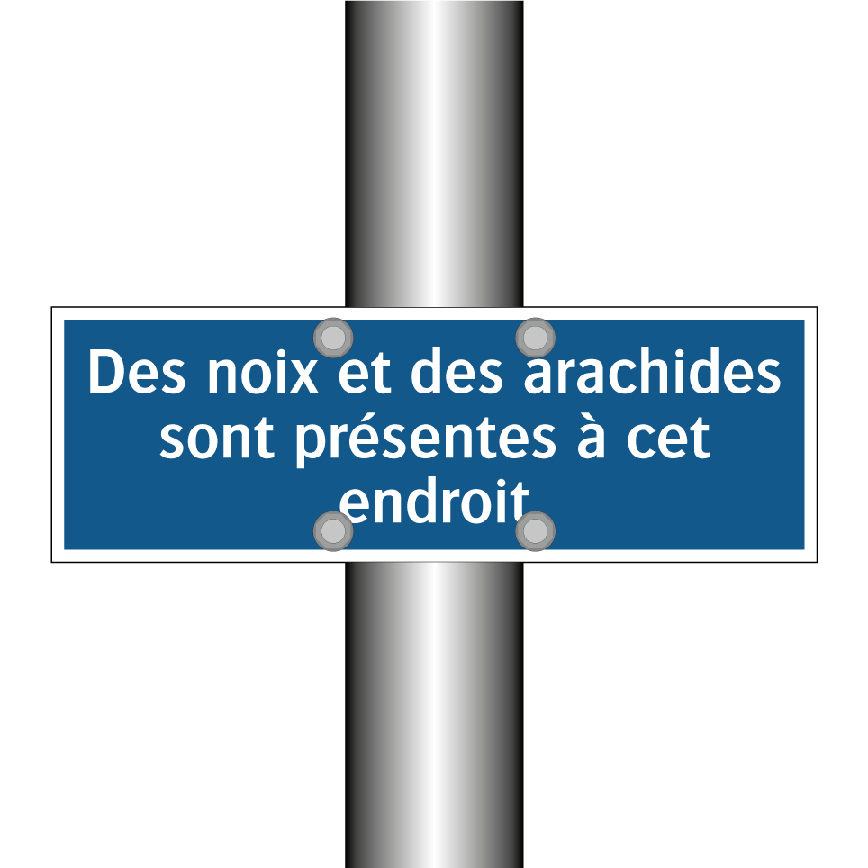 Des noix et des arachides sont présentes à cet endroit