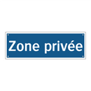 Zone privée