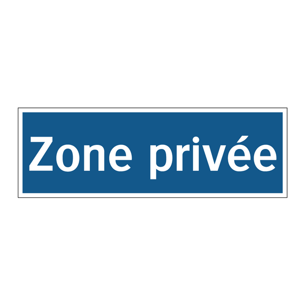 Zone privée