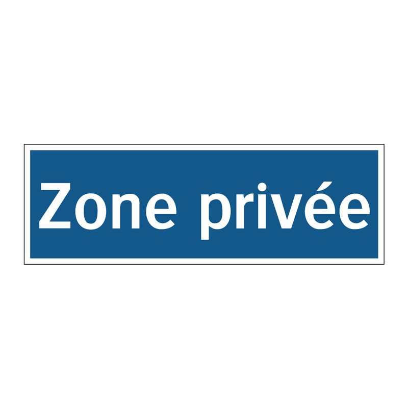 Zone privée