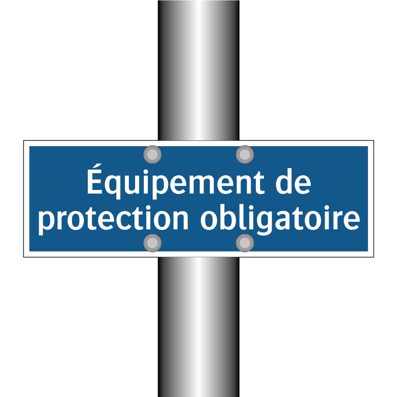 Équipement de protection obligatoire
