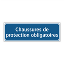 Chaussures de protection obligatoires
