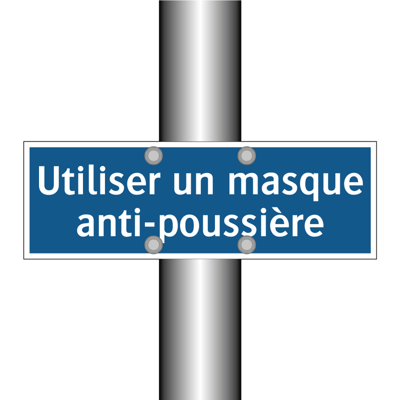 Utiliser un masque anti-poussière