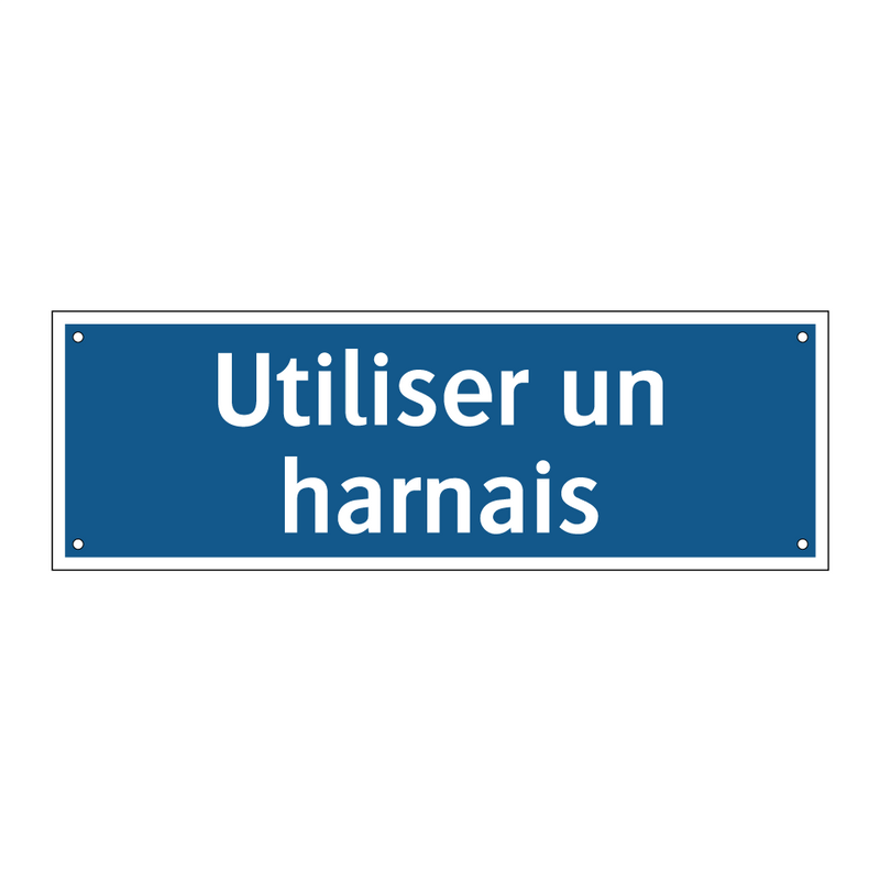 Utiliser un harnais