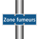 Zone fumeurs