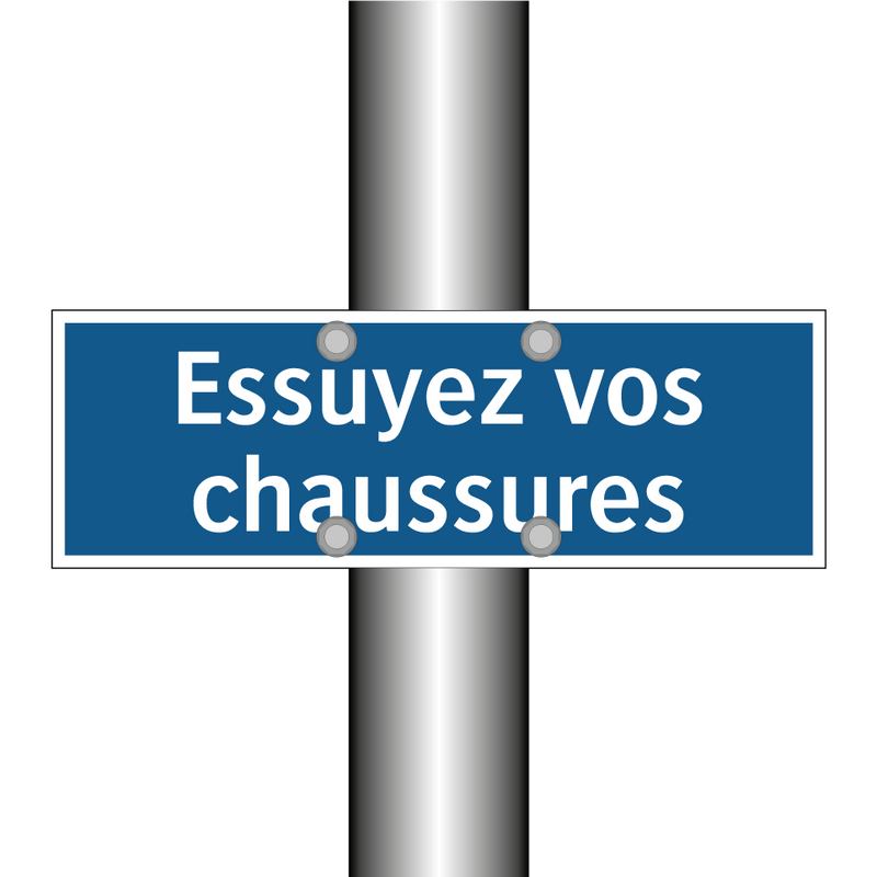 Essuyez vos chaussures