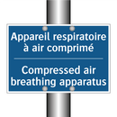 Appareil respiratoire à air comprimé /.../ - Compressed air breathing apparatus /.../