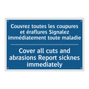 Couvrez toutes les coupures et  /.../ - Cover all cuts and abrasions Report  /.../