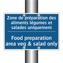 Zone de préparation des aliments  /.../ - Food preparation area veg & salad  /.../