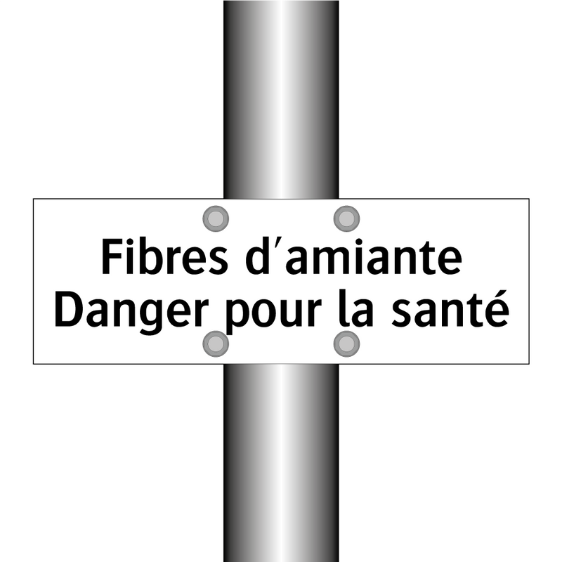 Fibres d'amiante Danger pour la santé
