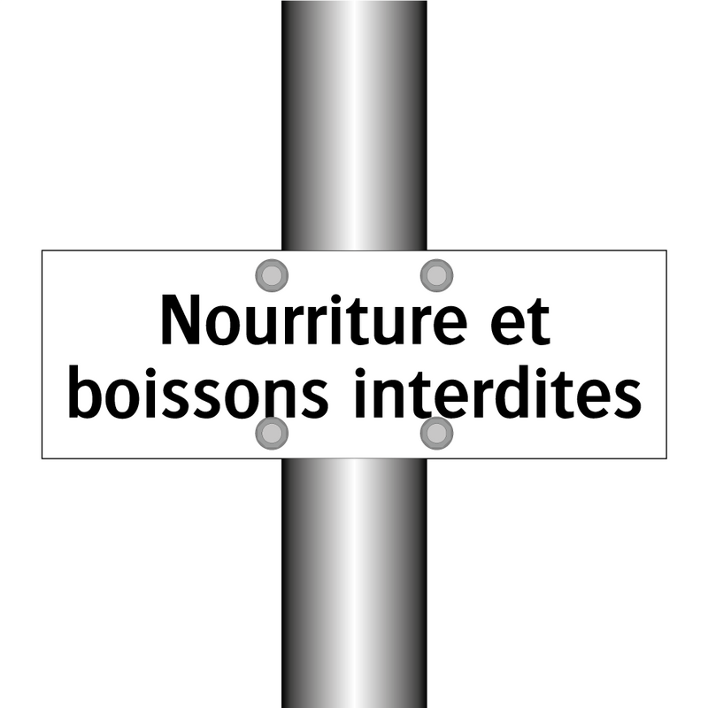 Nourriture et boissons interdites