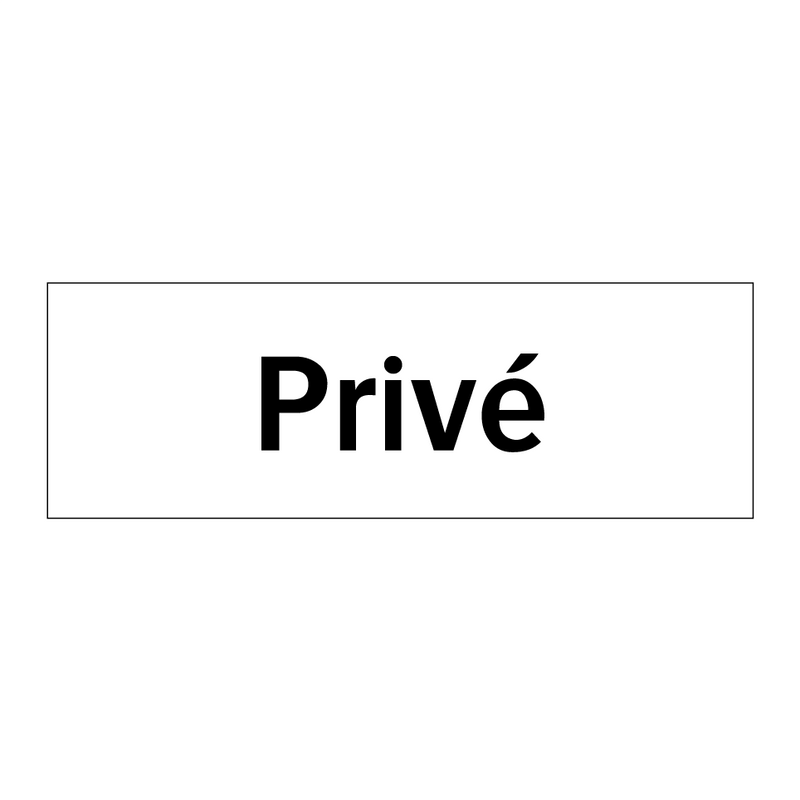 Privé