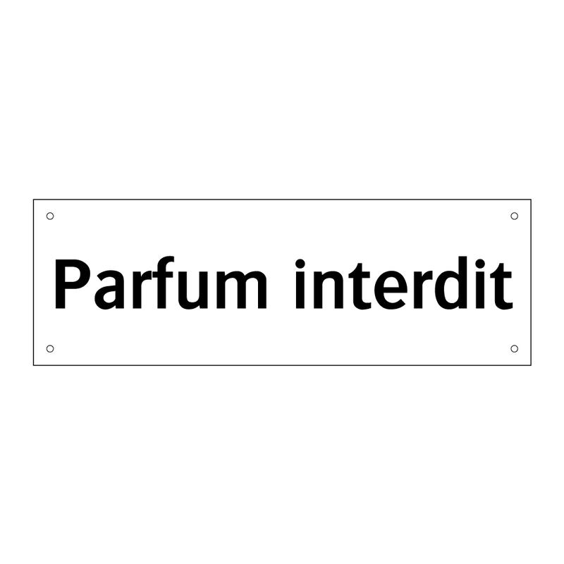 Parfum interdit