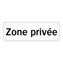 Zone privée