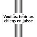 Veuillez tenir les chiens en laisse