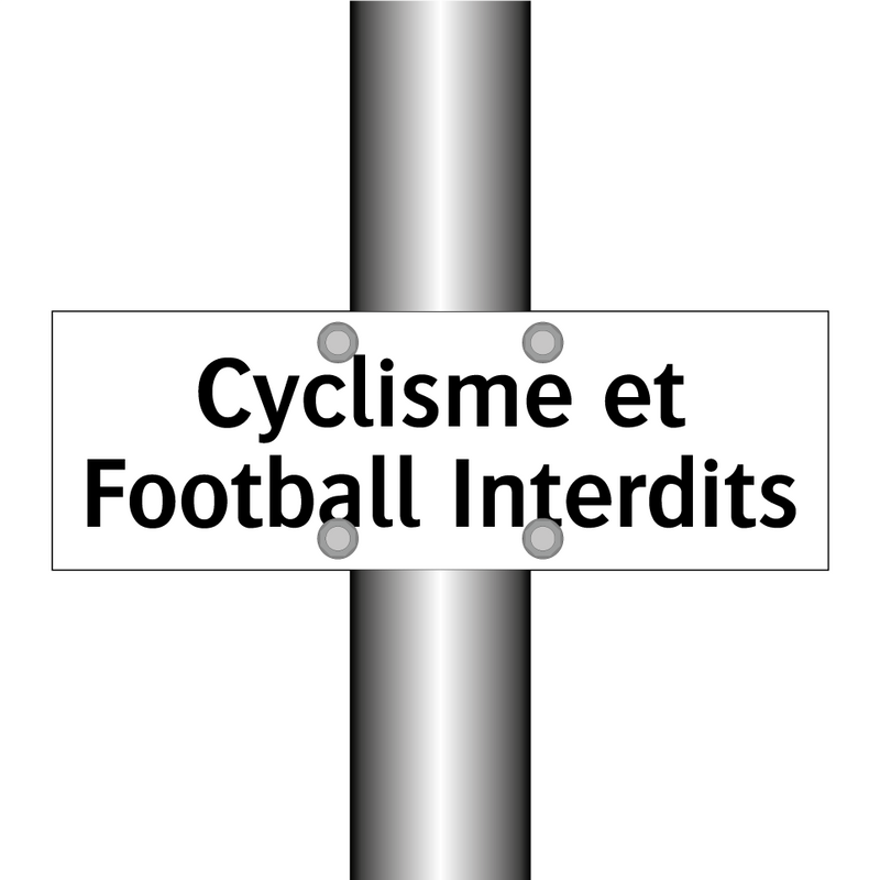 Cyclisme et Football Interdits