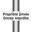 Propriété privée Entrée interdite