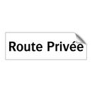 Route Privée