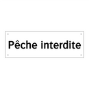 Pêche interdite