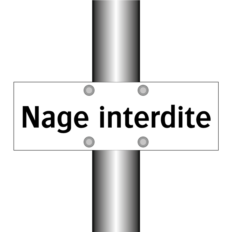 Nage interdite