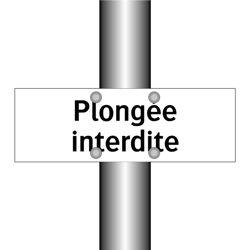 Plongée interdite