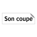 Son coupé